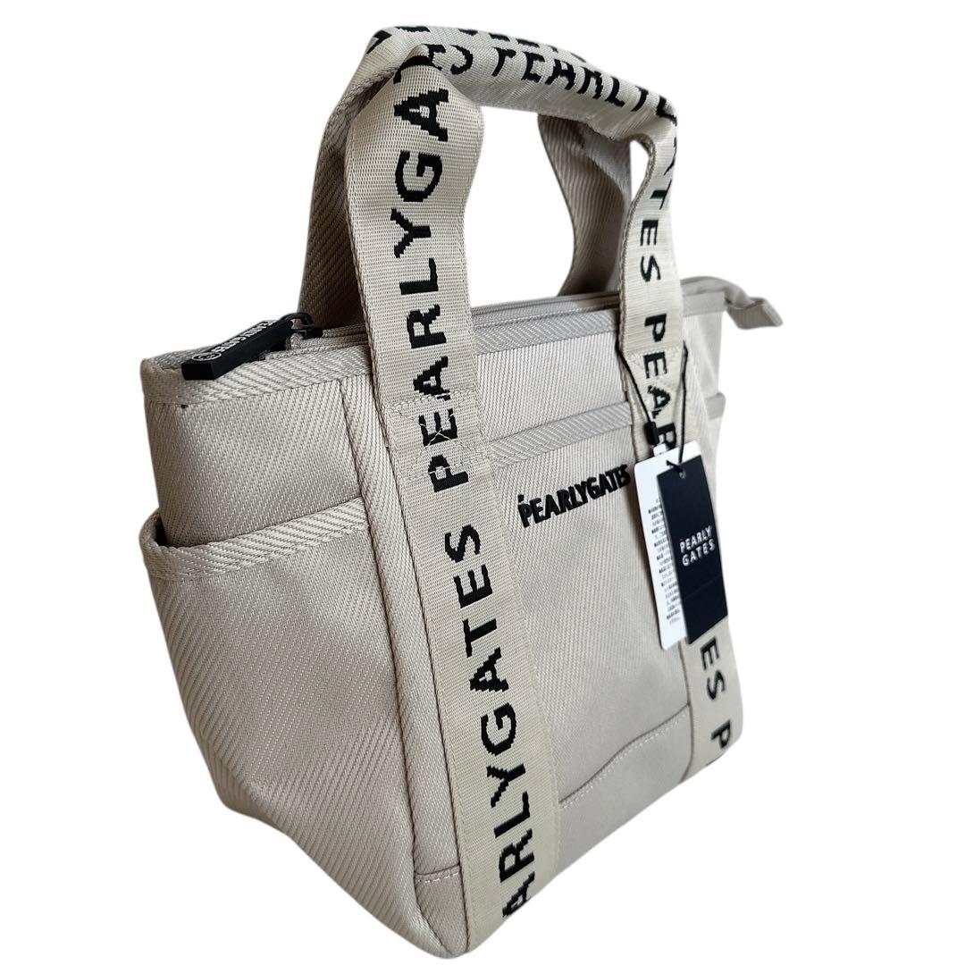タグ付き品 PEARLYGATES 定番 ロゴカートバッグ トートバッグ ゴルフ