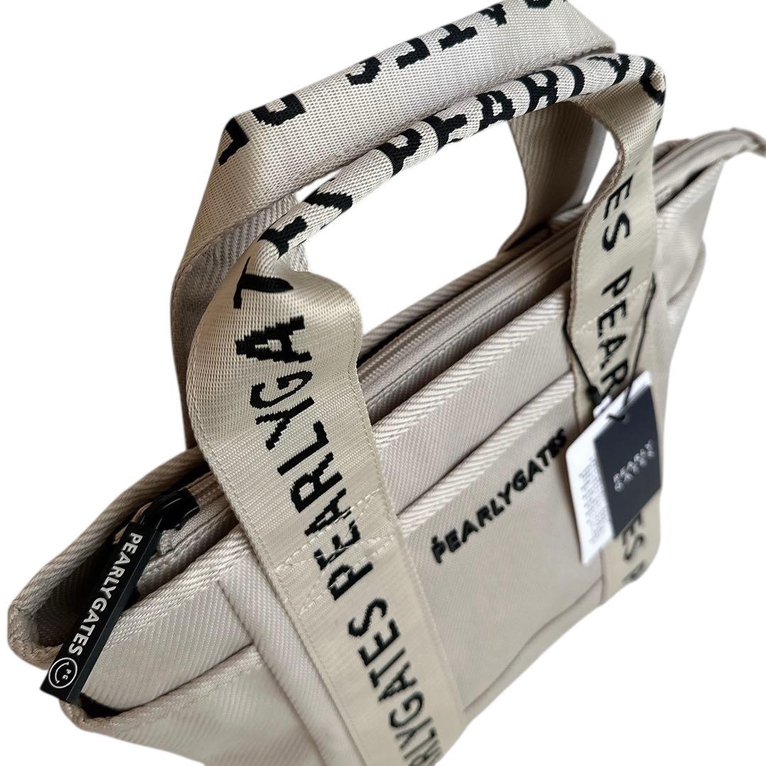 タグ付き品 PEARLYGATES 定番 ロゴカートバッグ トートバッグ ゴルフ