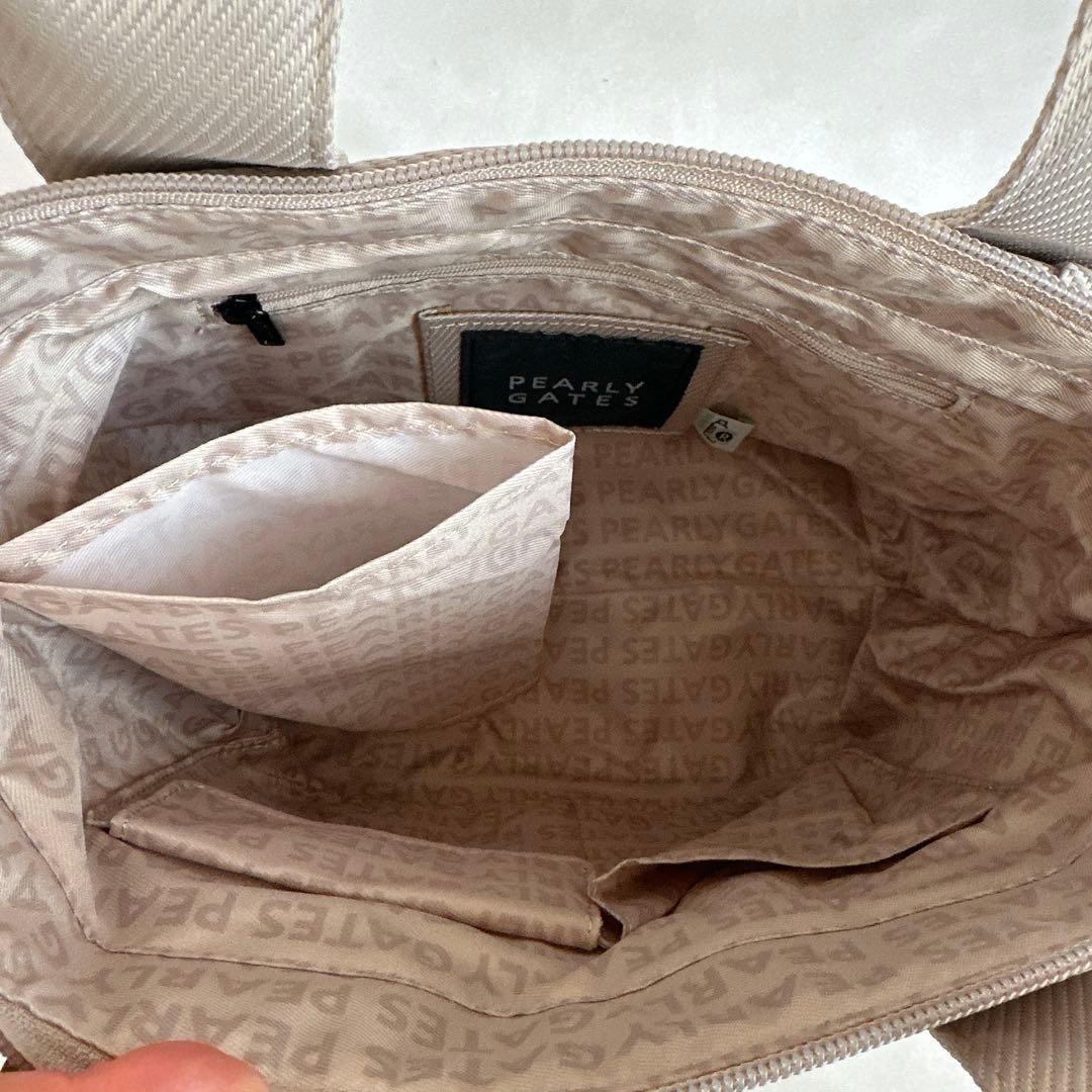 タグ付き品 PEARLYGATES 定番 ロゴカートバッグ トートバッグ ゴルフ