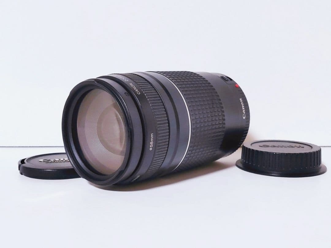 Canon キヤノン EF 75-300mm 望遠 ズーム レンズ