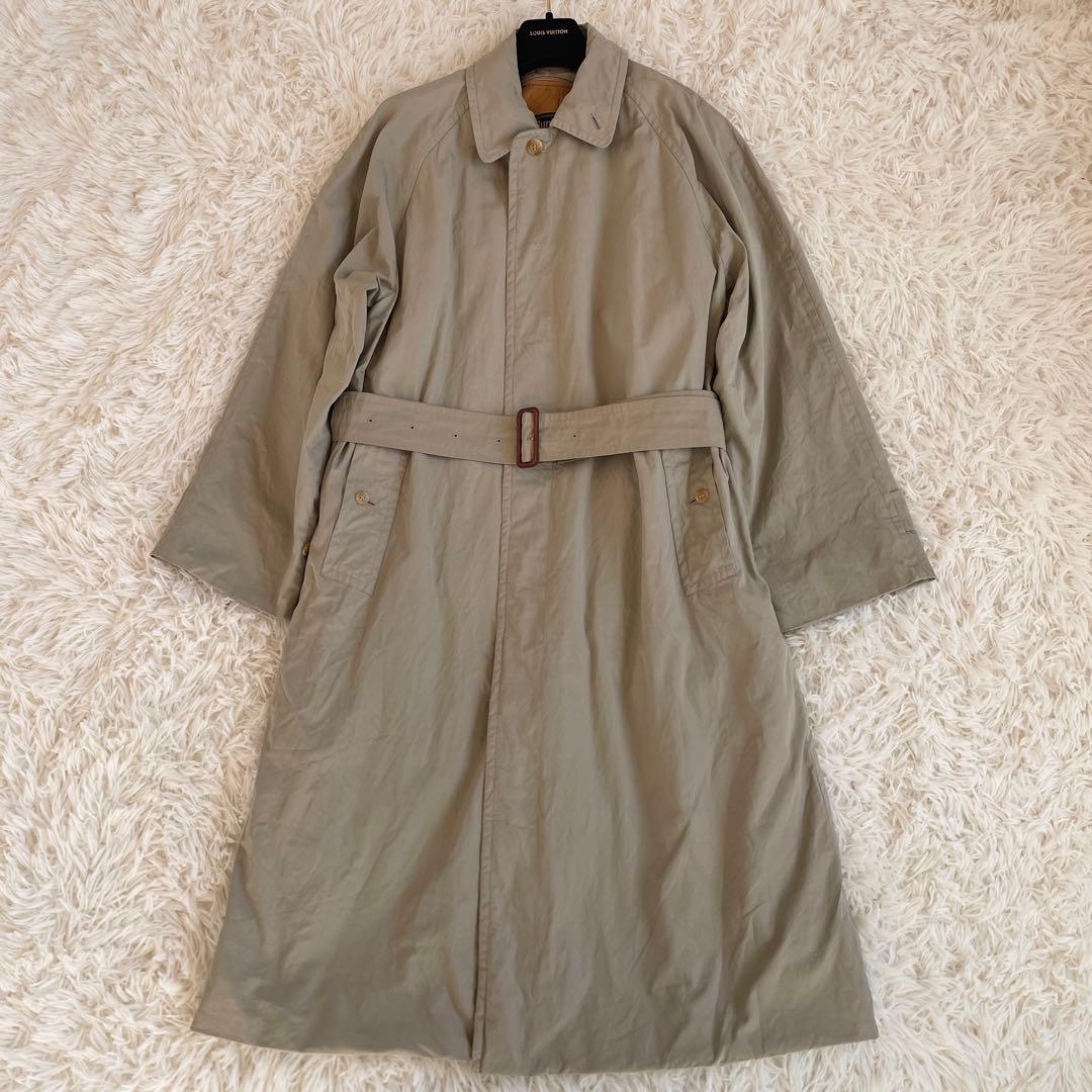 良品　XLサイズ　バーバリーズ　ステンカラーコート　ライナー　ノバチェック