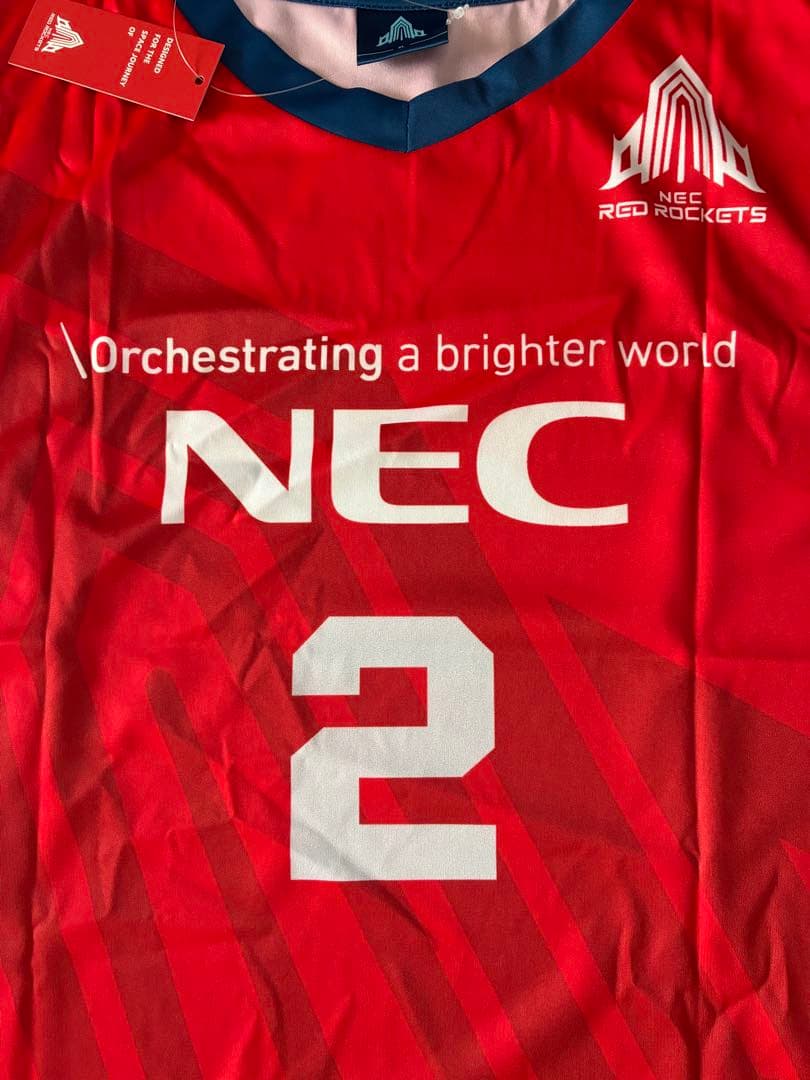 NECレッドロケッツ川崎 古賀紗理那選手 レプリカユニフォーム XL