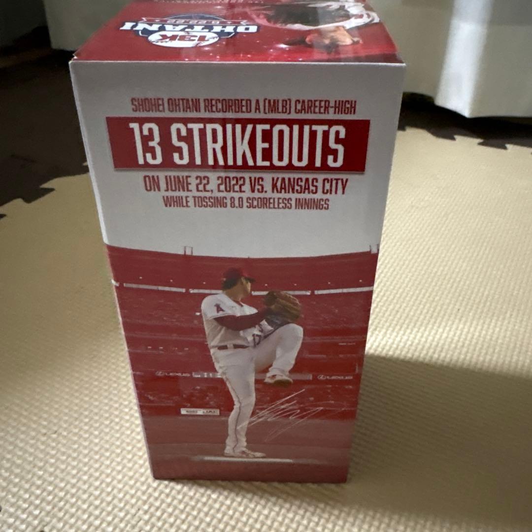 【限定／非売品】大谷翔平　13K 記念　ボブルヘッド　エンゼルス