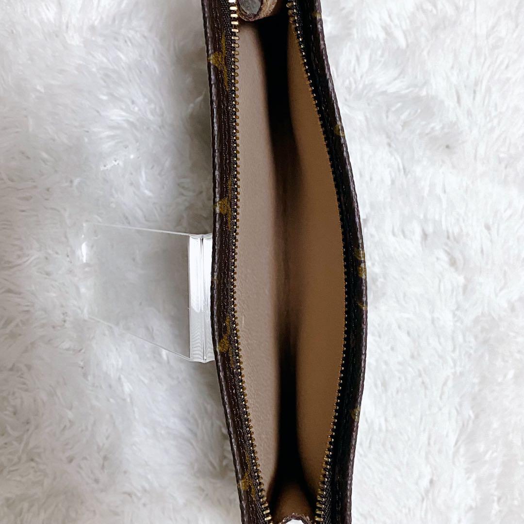 ルイヴィトン モノグラム バケットGM ポーチのみ ブラウン M42236