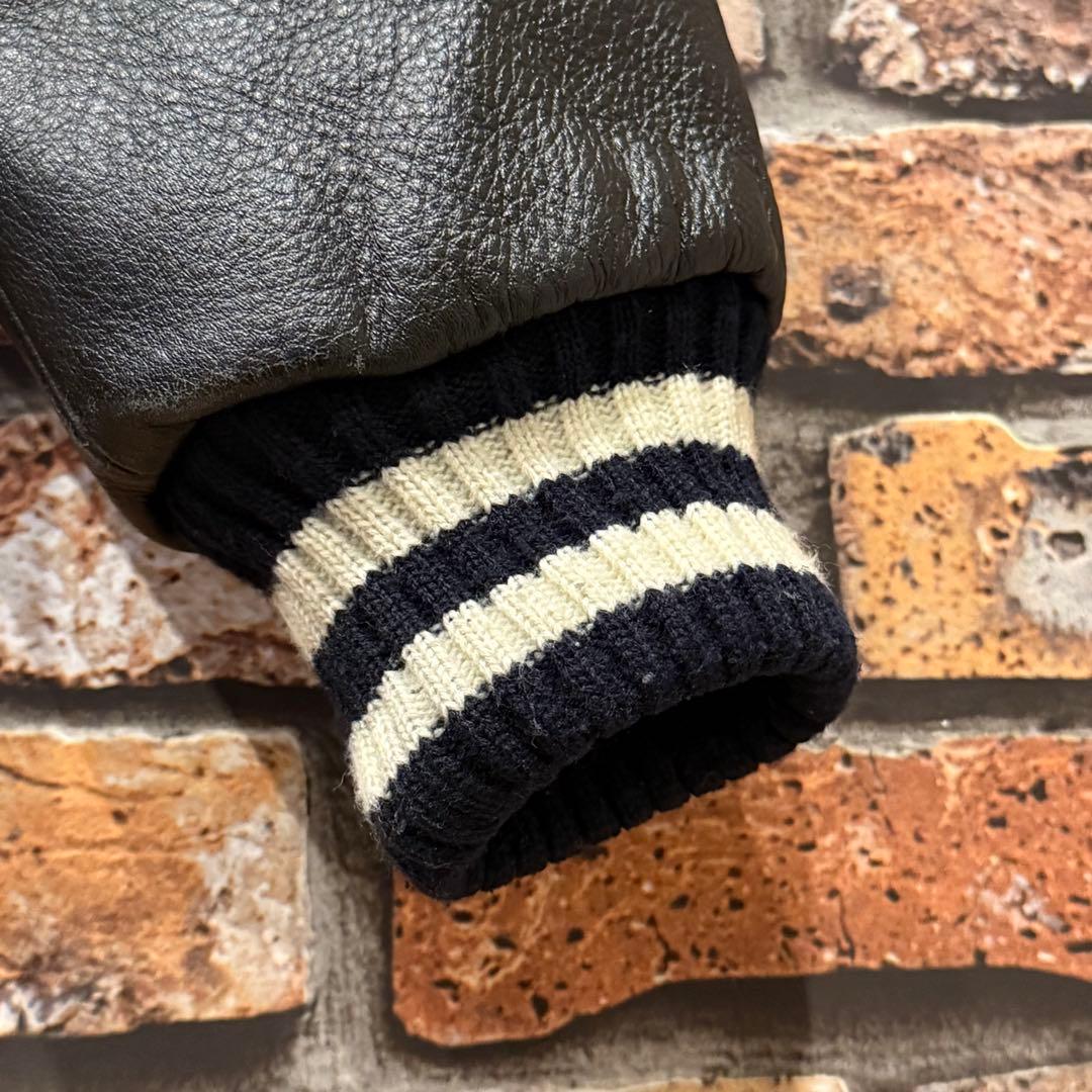 【希少】600着限定　テッドマン　スタジャン　アワードジャケット　袖レザー　42