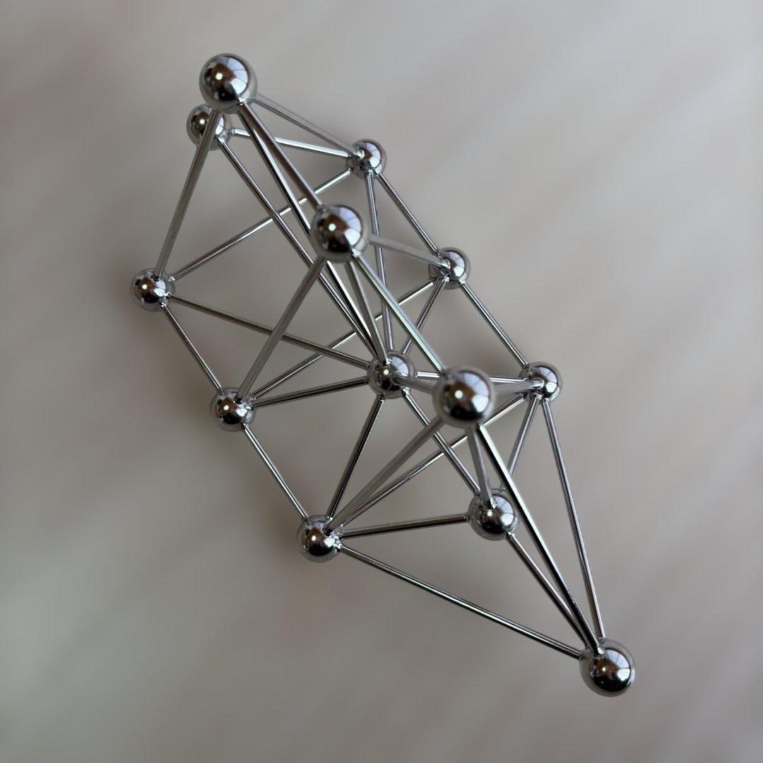 正規品】3Dカバラ: パドマ（ステンレス）丸山修寛医師 カタカムナ