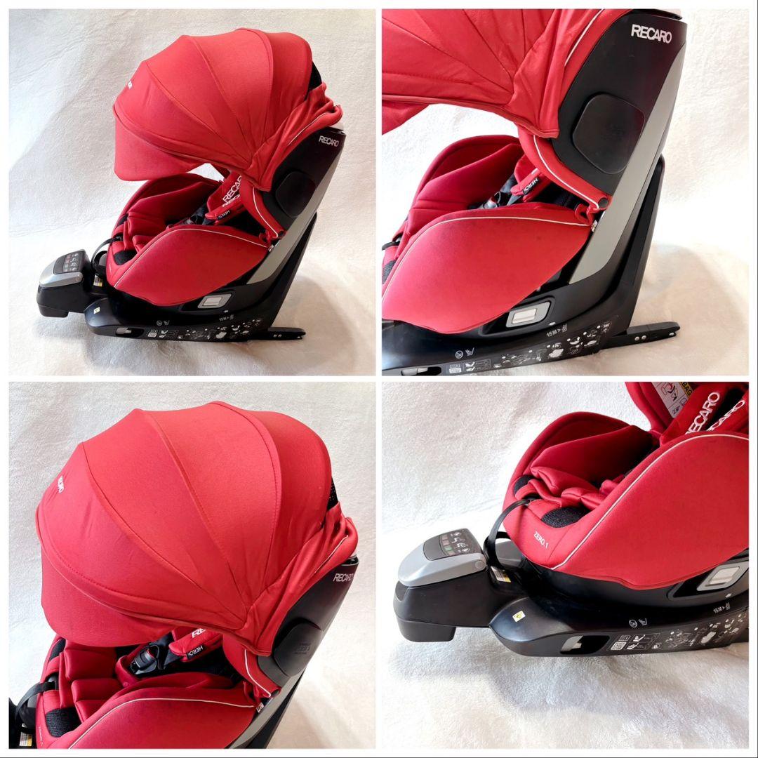 RECARO ZERO.1 チャイルドシート コーラルレッド レカロ 人気