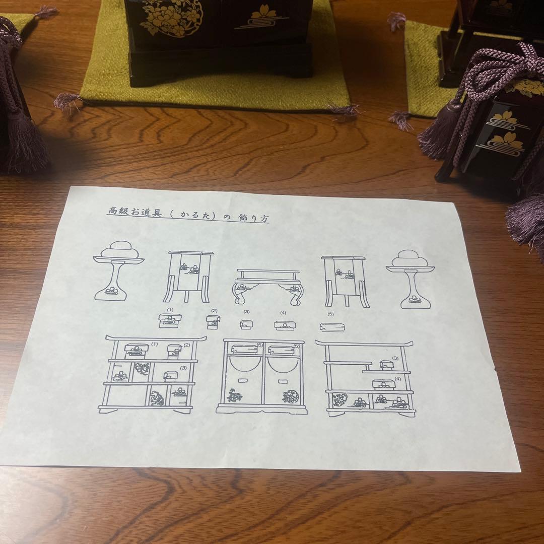 ゆりかご様専用☆特選 お雛道具揃 - メルカリ