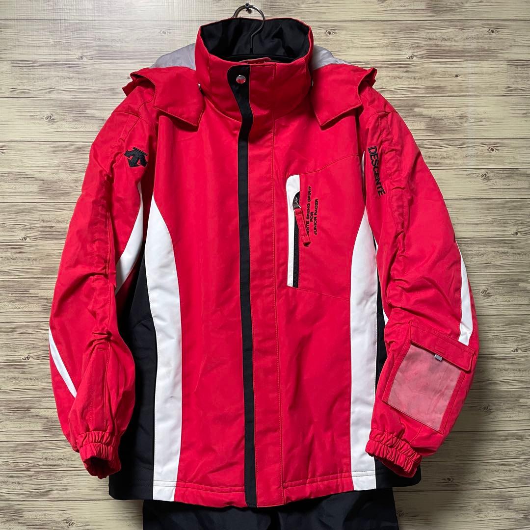 美品 デサント スキーウェア サイズ調節可能 150サイズ スノボ 子供用