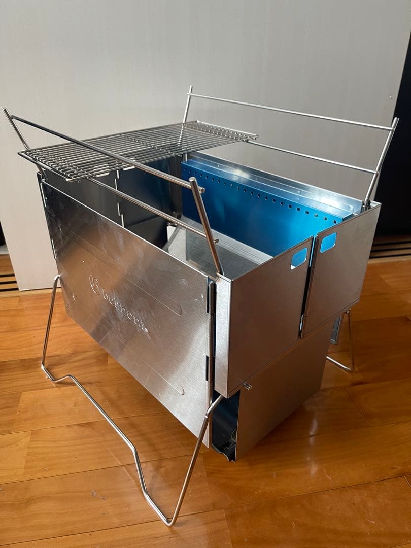 ベルモントTOKOBIフルセット+チムニースクリーン　2次燃焼焚き火台おまけ付き