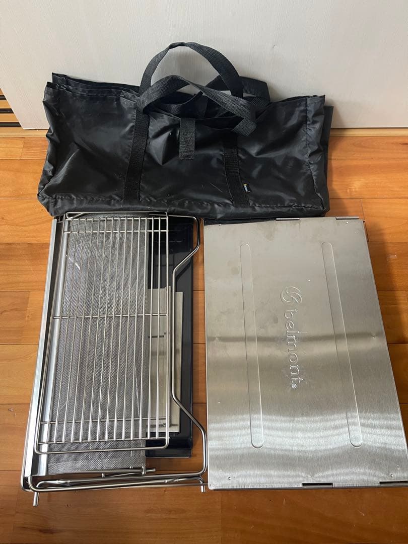 ベルモントTOKOBIフルセット+チムニースクリーン　2次燃焼焚き火台おまけ付き