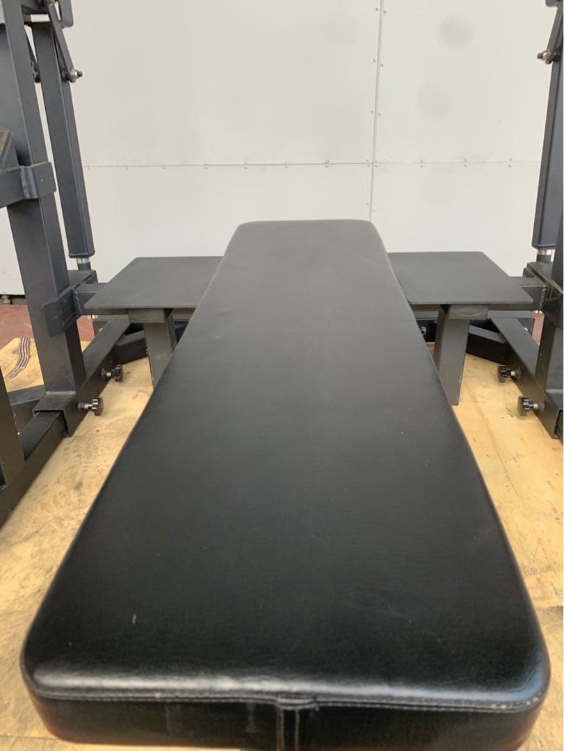 オリンピアベンチプレス台 トレーニングベンチ 高さ調整可能