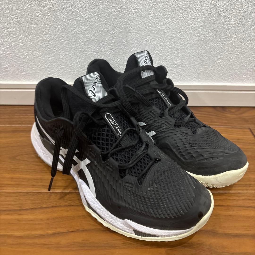 ASICS COURT FF 3OCテニスシューズ ブラック/ホワイト