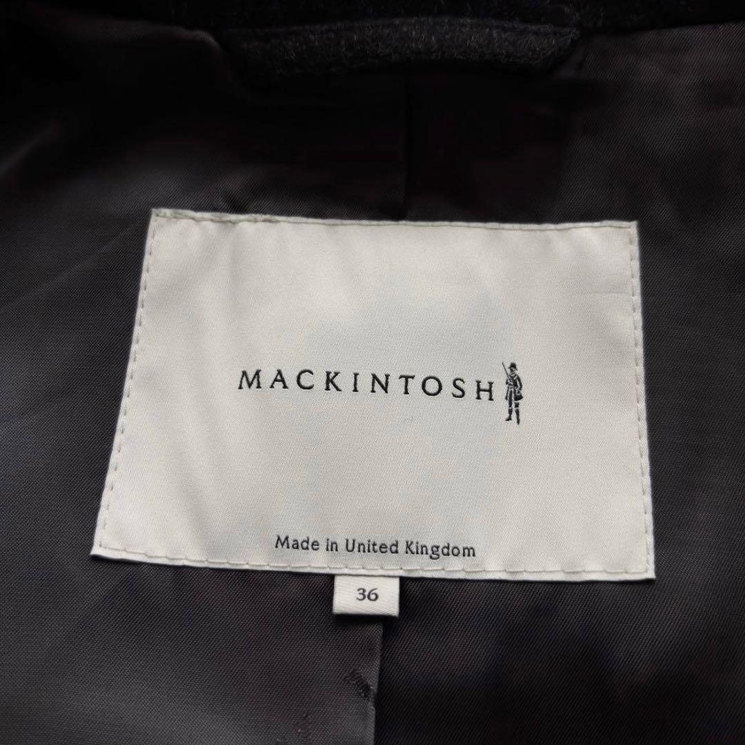 【美品】mackintosh ダンケルド ロロピアーナ ステンカラーコート 比翼