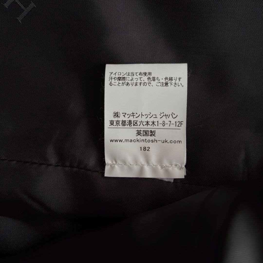 【美品】mackintosh ダンケルド ロロピアーナ ステンカラーコート 比翼