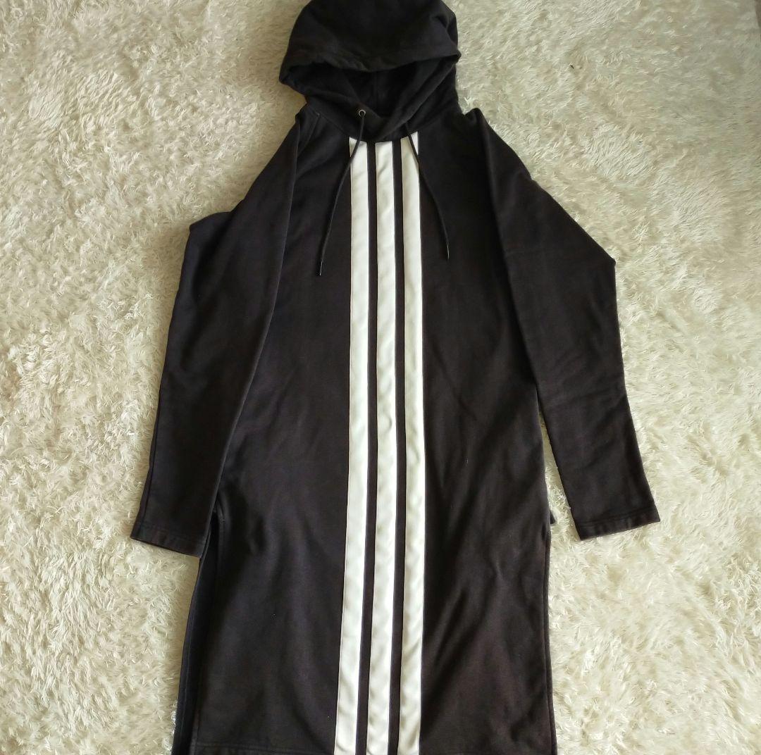 Y-3 ヨウジヤマモト×アディダス フーデットロングパーカー - メルカリ