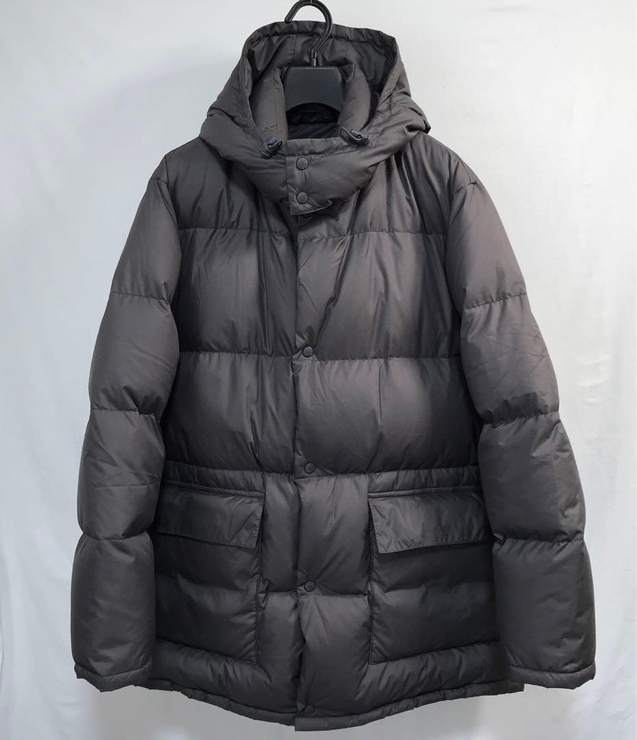 専用MONCLERモンクレールPARISパリス ダウンジャケット3 グレー青タグ