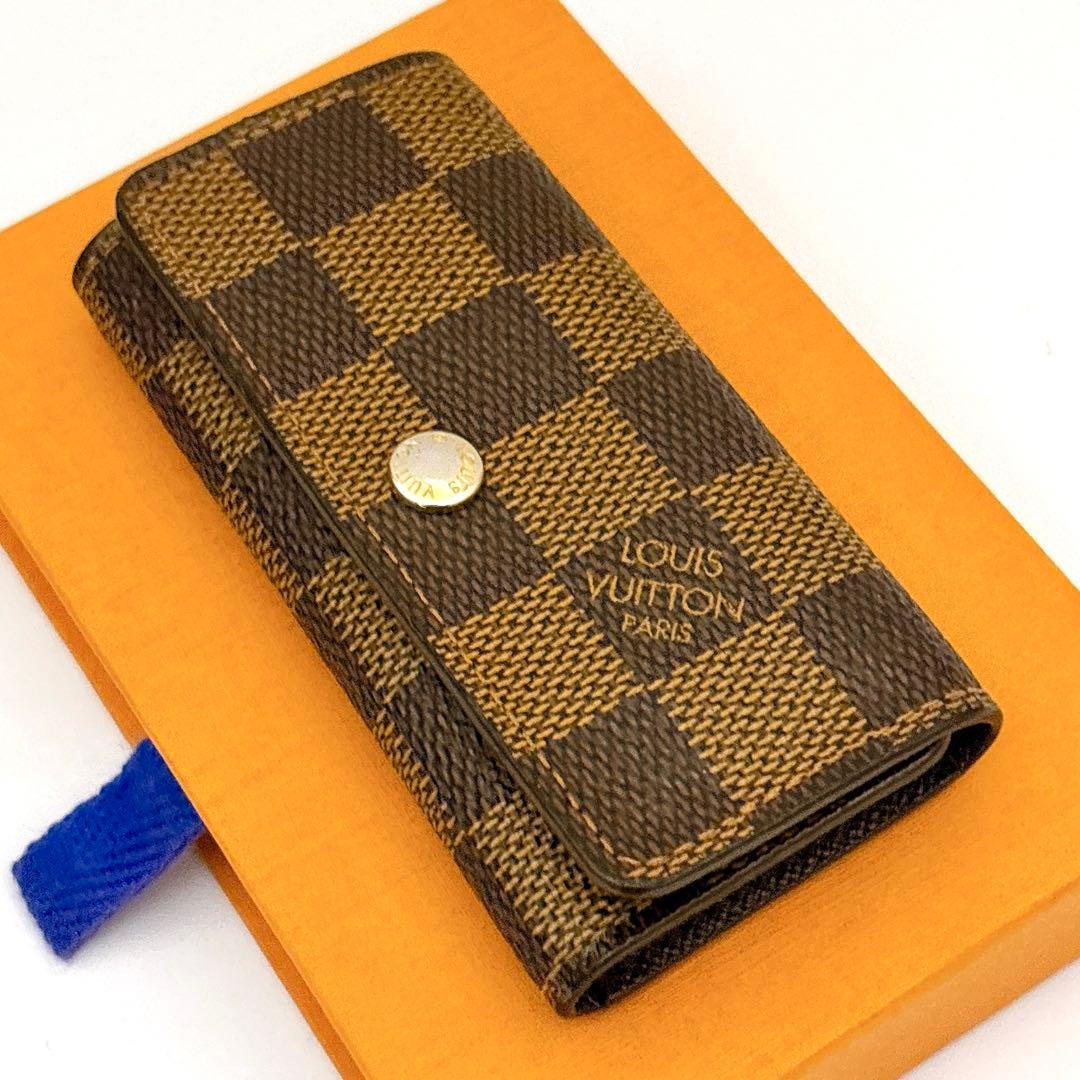 ⭐️新品同様レベル⭐️ルイヴィトン⭐️ダミエ⭐️ミュレティクレ⭐️4連キーケース⭐️