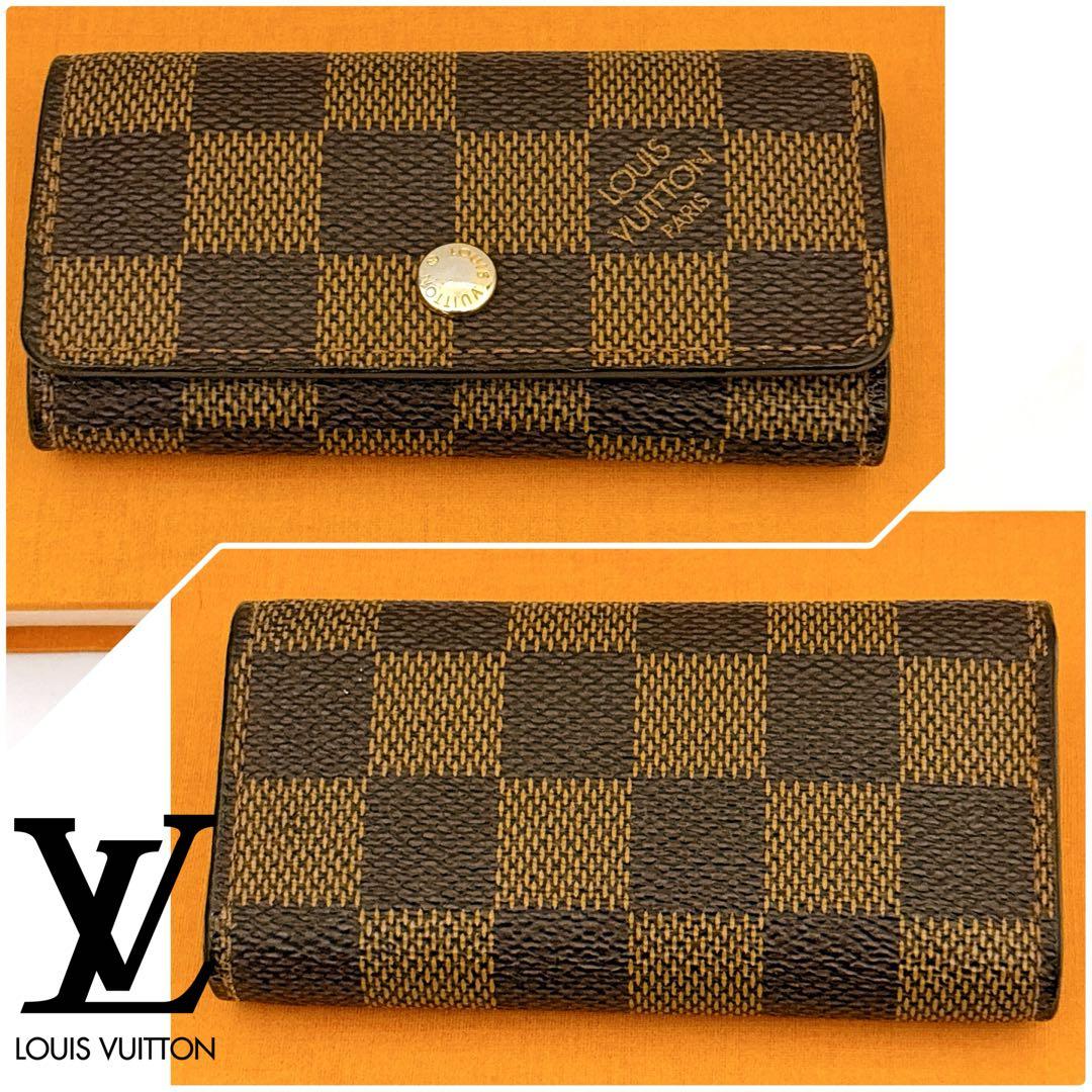 ⭐️新品同様レベル⭐️ルイヴィトン⭐️ダミエ⭐️ミュレティクレ⭐️4連キーケース⭐️