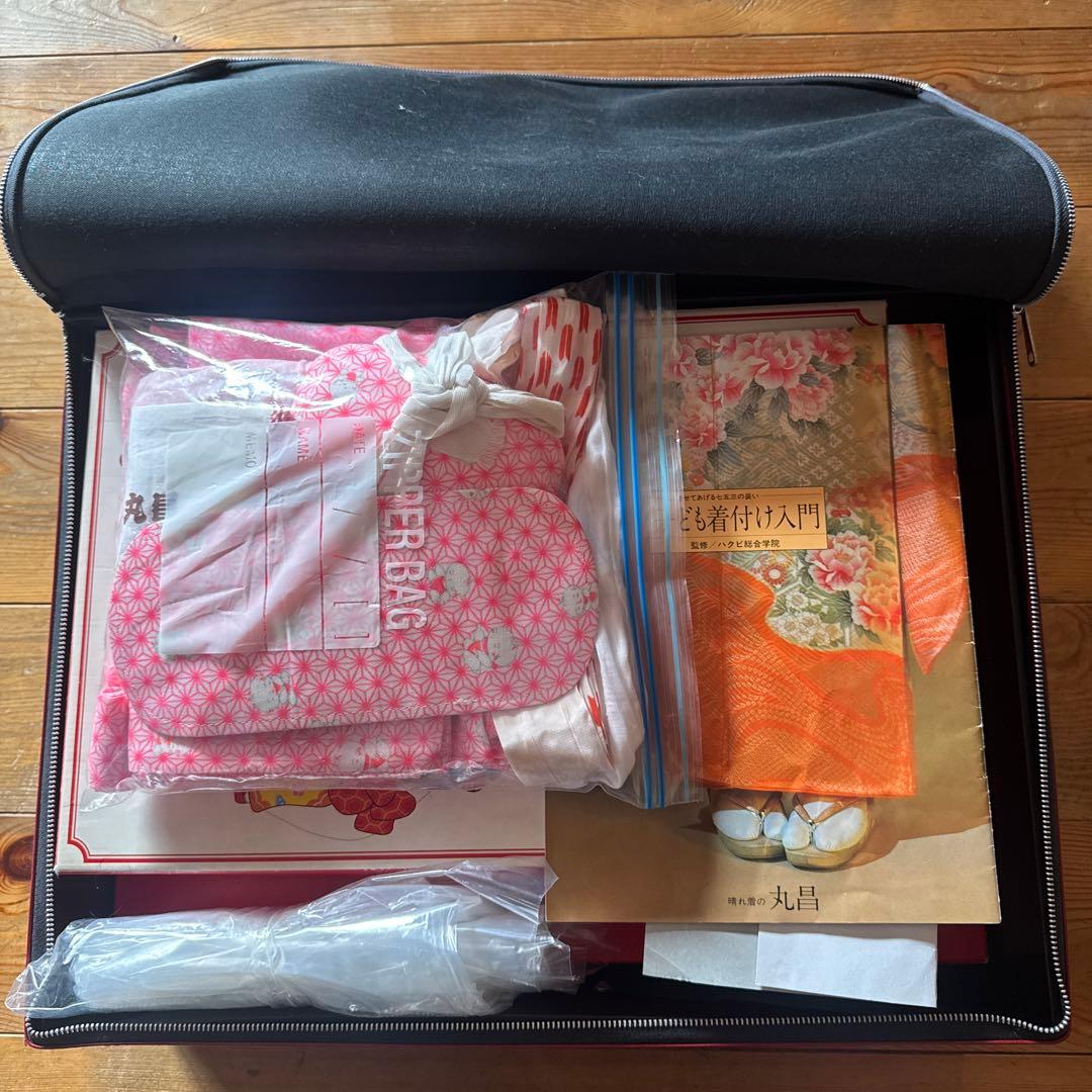 七五三　子供　7歳　着物フルセット
