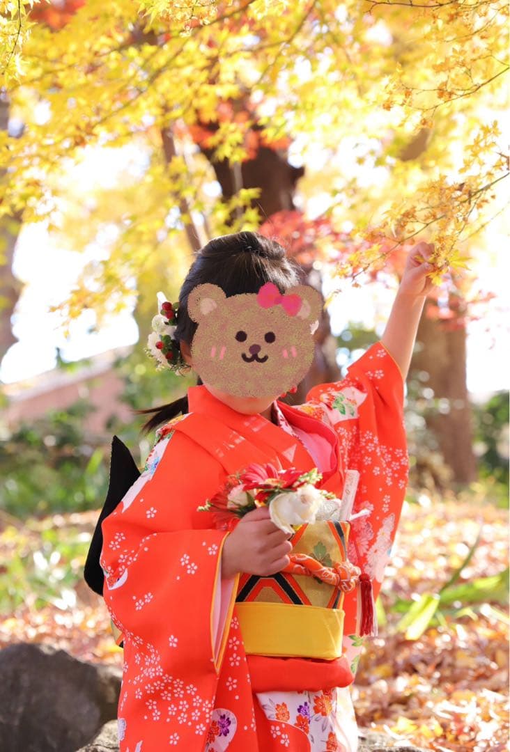 七五三　子供　7歳　着物フルセット