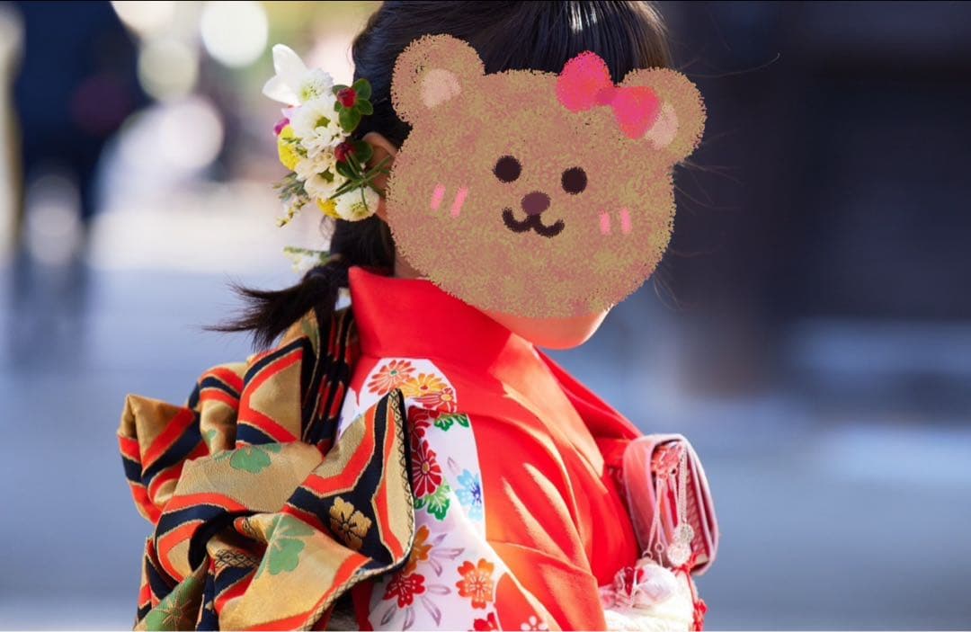 七五三　子供　7歳　着物フルセット