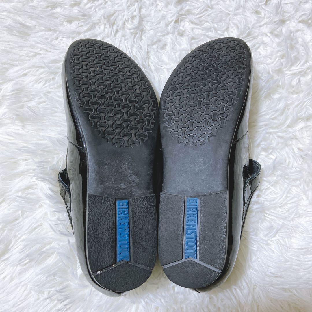 のんちゃん ⭐️ ビルケンシュトック 37 24.0 ティッケル エナメル