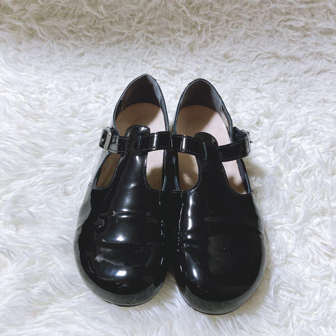 のんちゃん ⭐️ ビルケンシュトック 37 24.0 ティッケル エナメル