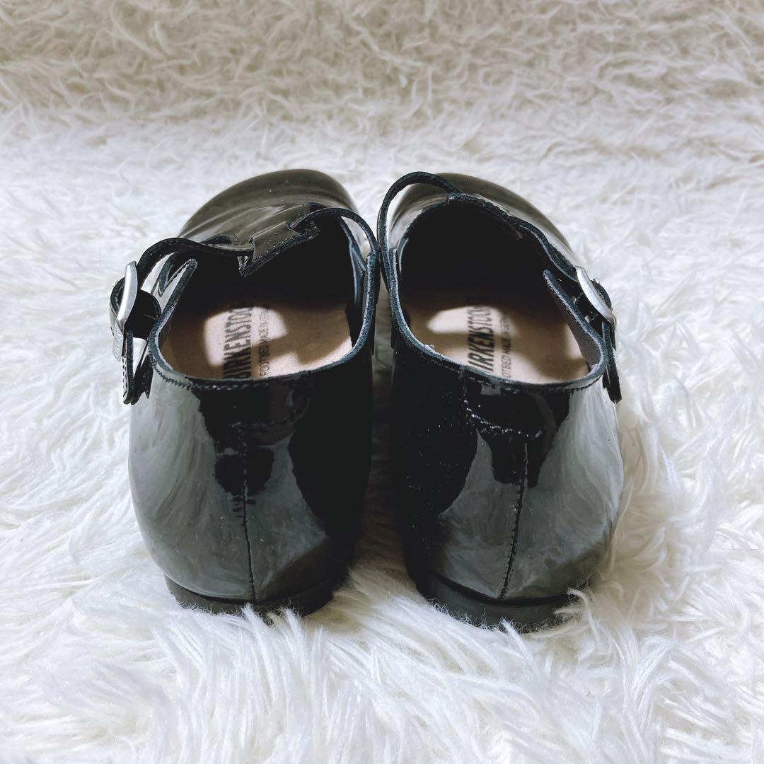 のんちゃん ⭐️ ビルケンシュトック 37 24.0 ティッケル エナメル