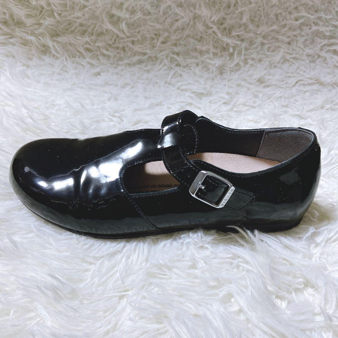 のんちゃん ⭐️ ビルケンシュトック 37 24.0 ティッケル エナメル