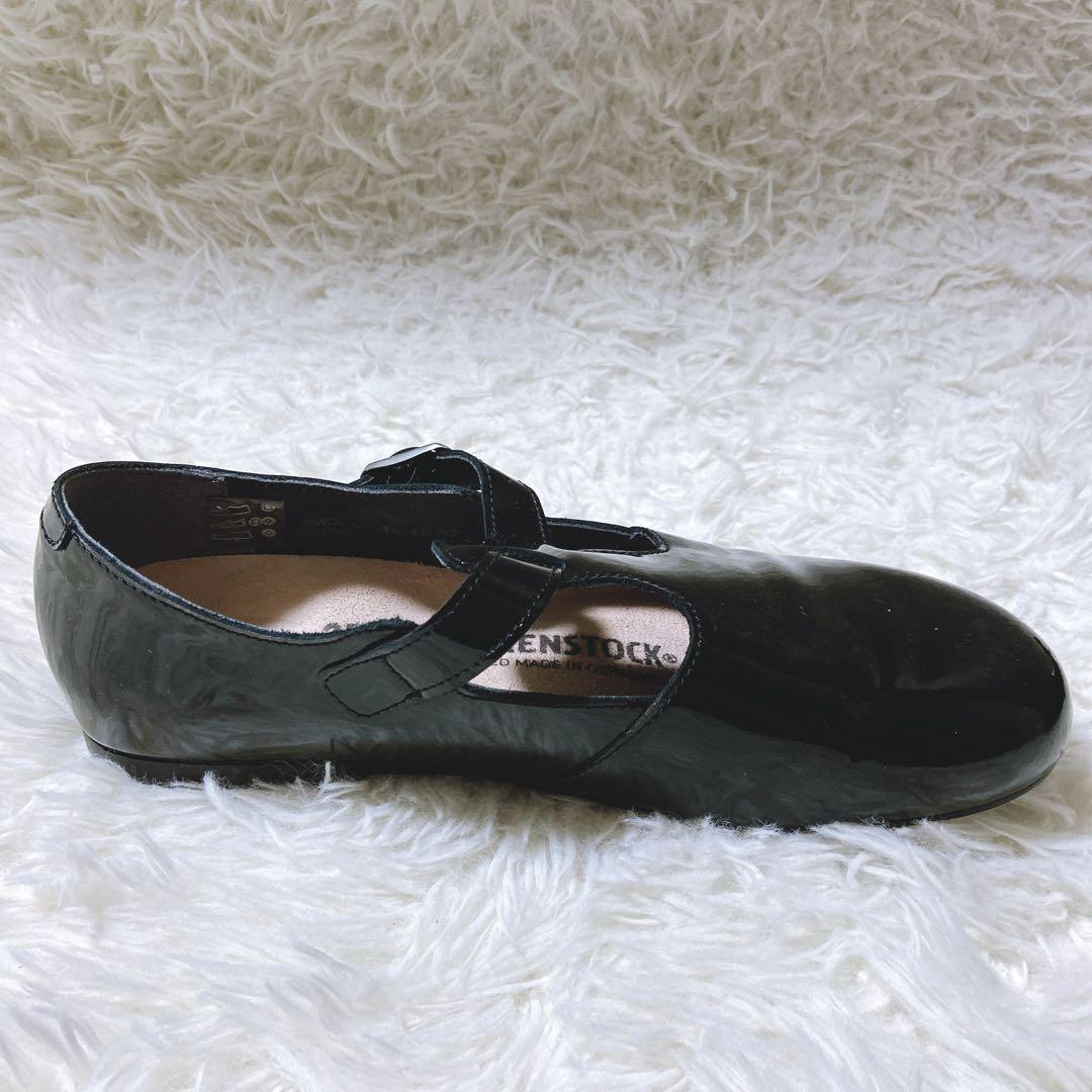 のんちゃん ⭐️ ビルケンシュトック 37 24.0 ティッケル エナメル