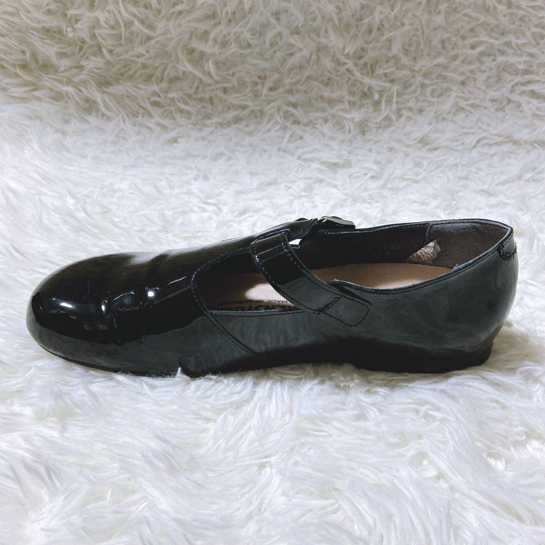 のんちゃん ⭐️ ビルケンシュトック 37 24.0 ティッケル エナメル