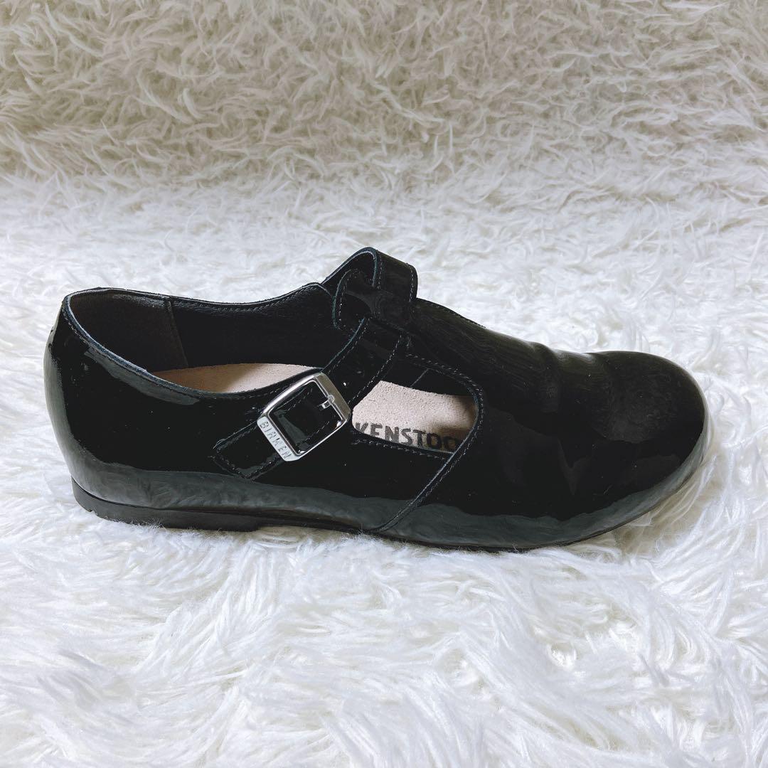 のんちゃん ⭐️ ビルケンシュトック 37 24.0 ティッケル エナメル