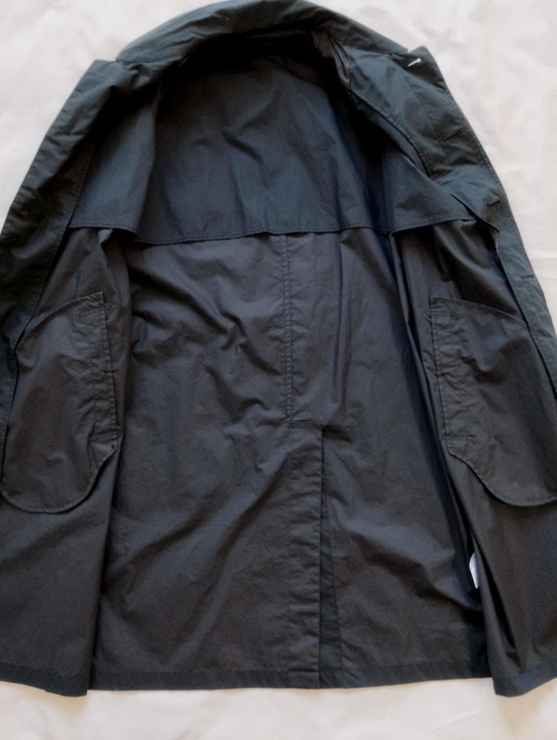 Ralph Lauren ラルフローレン　ステンカラーコート　ベルト付き　M　黒