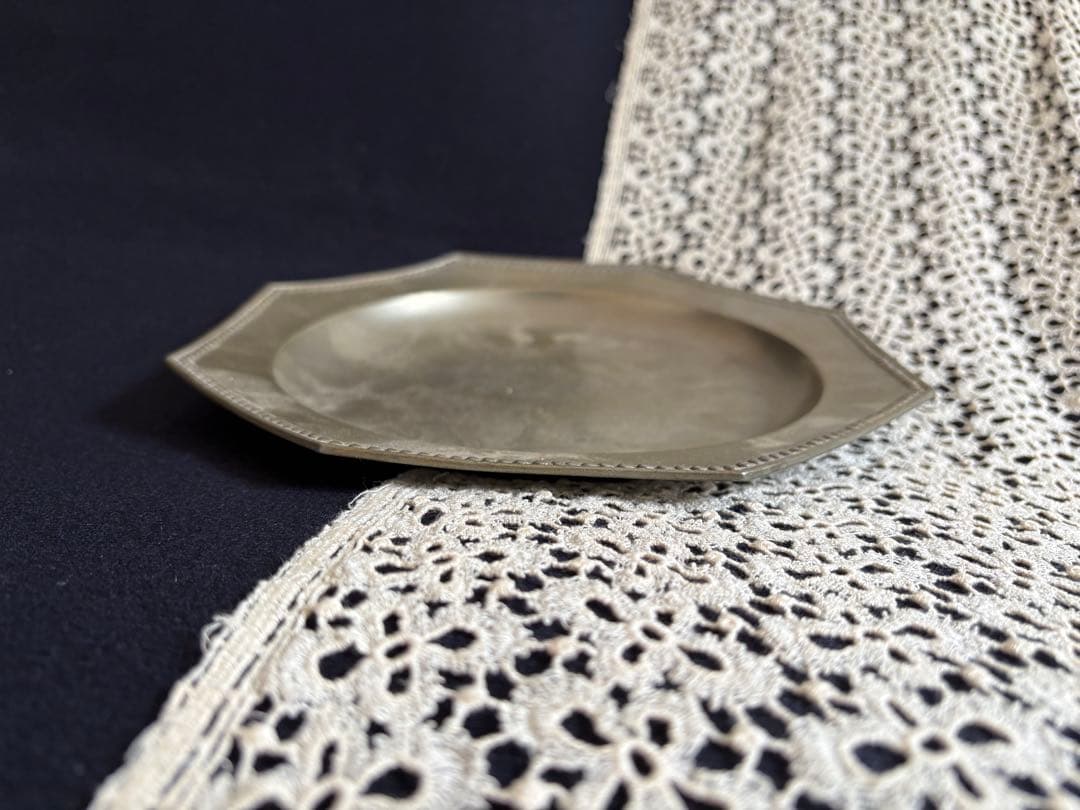 エタン ピューター オクトゴナル フランス アンティーク