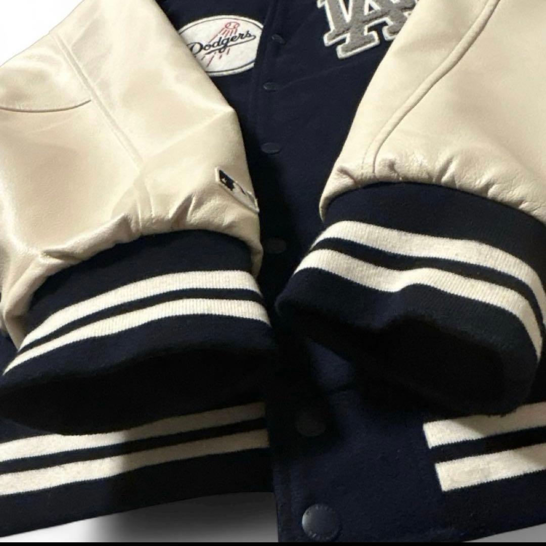 【即完品】ニューエラ ドジャース XL スタジャン 紺 ヴァーシティジャケット