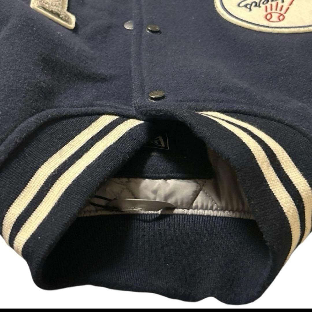 【即完品】ニューエラ ドジャース XL スタジャン 紺 ヴァーシティジャケット