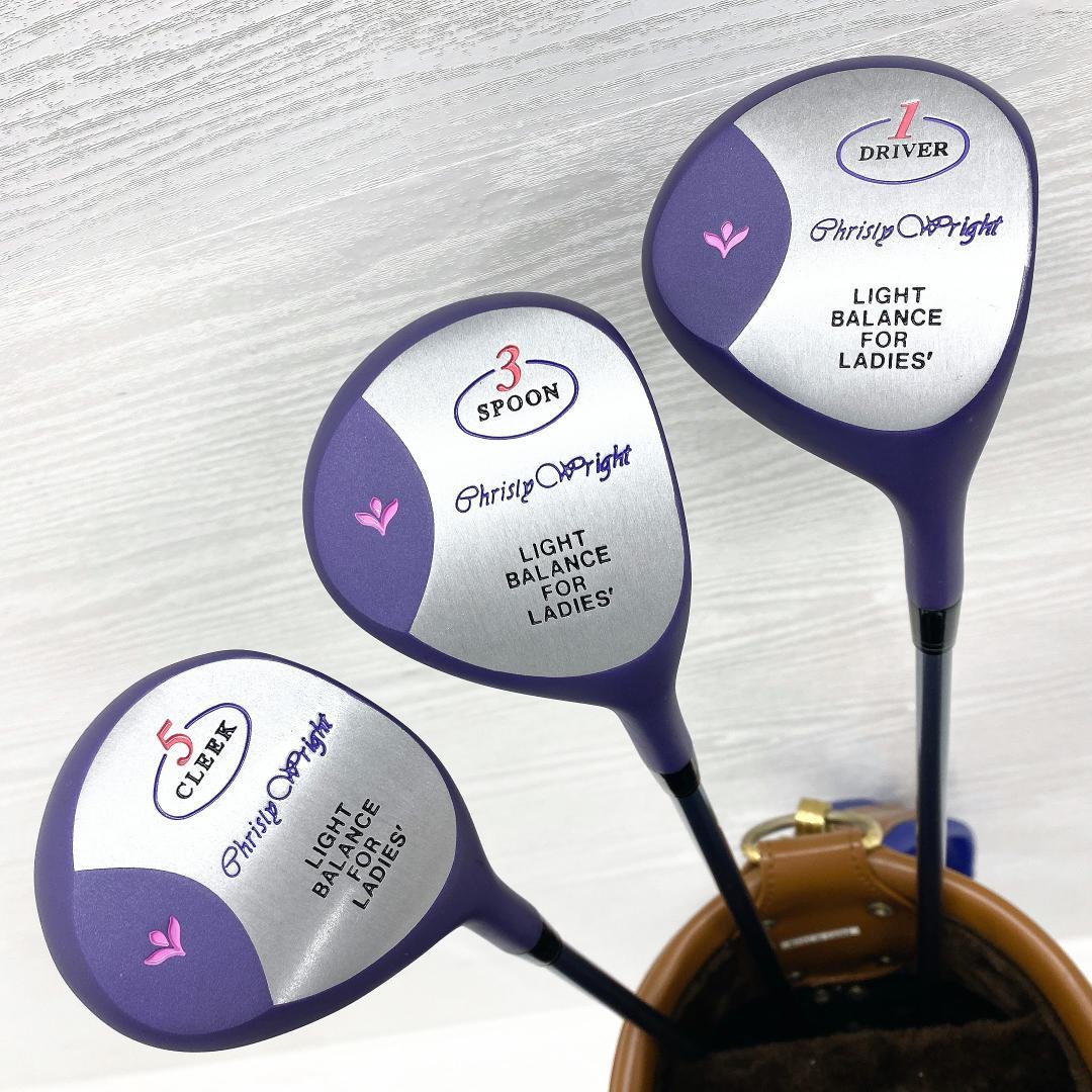 格安!!】 クリスティ・ライト レディース ゴルフ クラブ 初心者 セット L