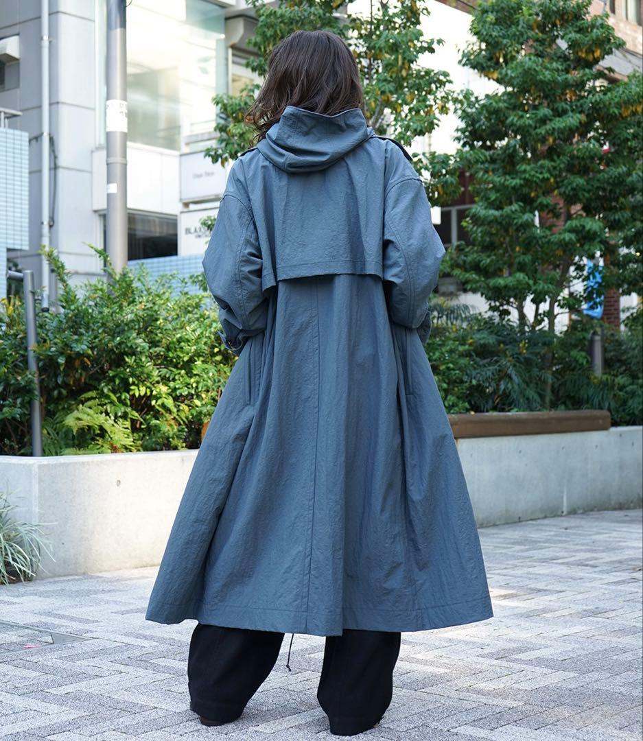 【極美品】BlancYM 22AW Convertible Nylon Coat