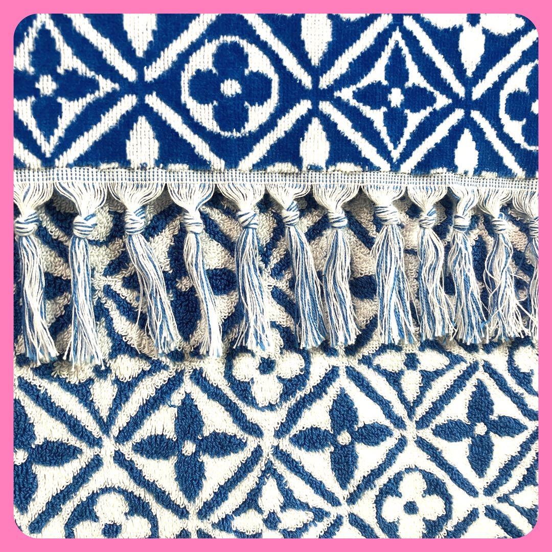 ルイヴィトン カープ プラージュ モノグラム フラワータイル タオル地