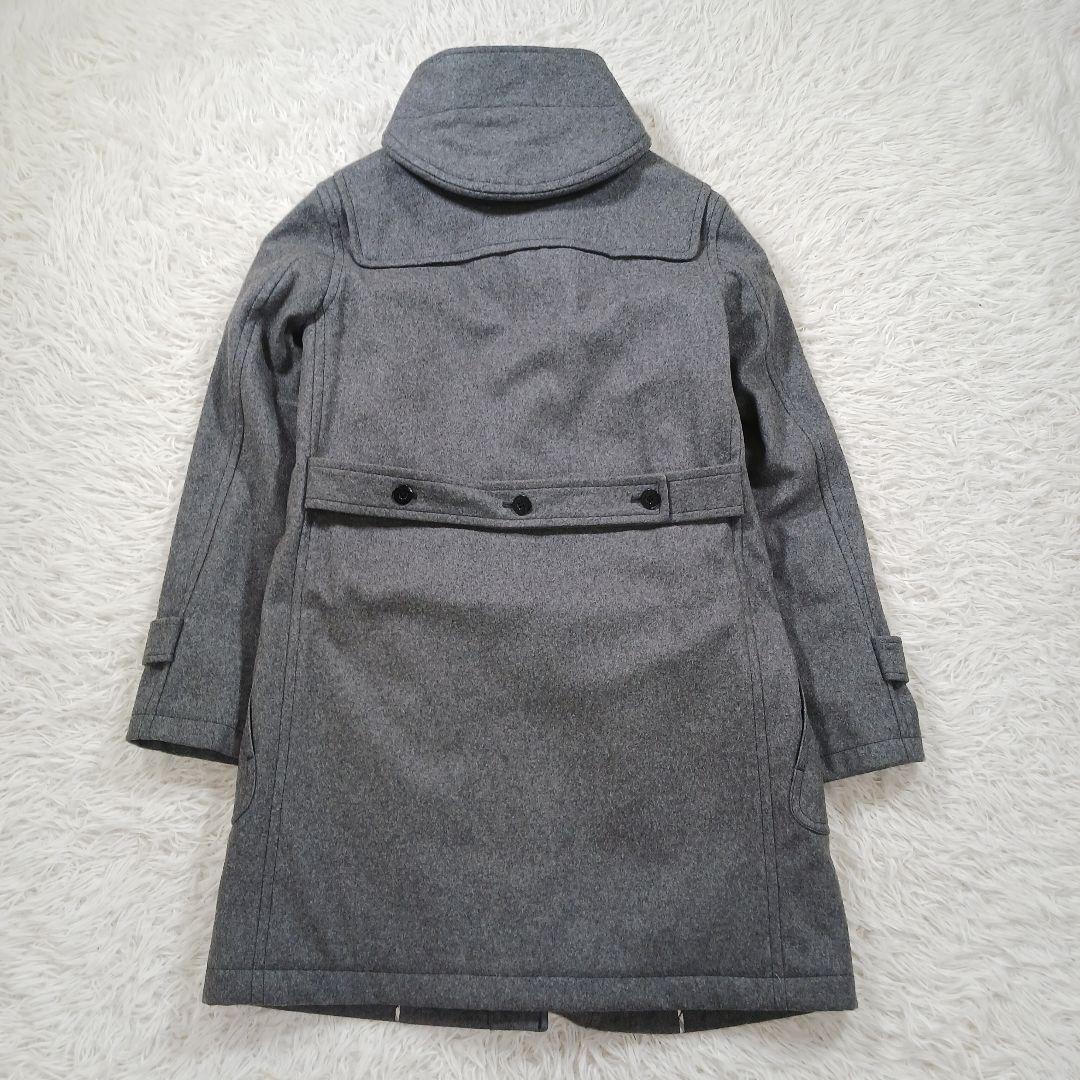 ✨美品✨バーバリーブラックレーベル　ダッフルコート　ノバチェック　カシミヤ混　M