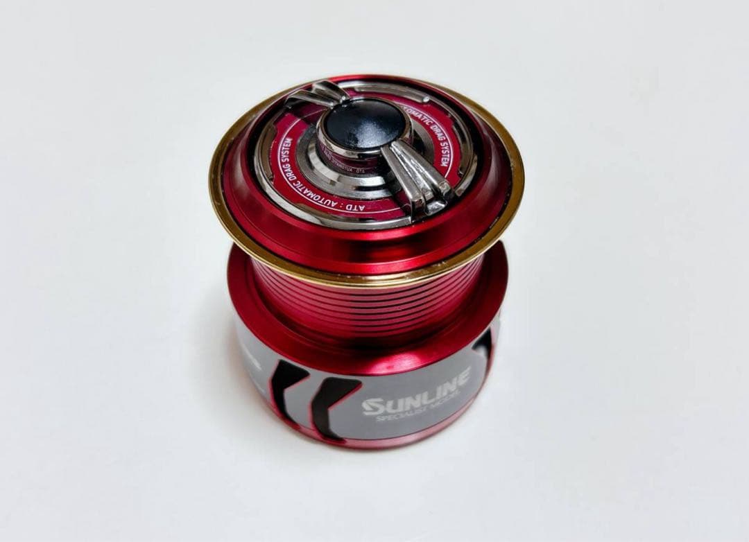 SUNLINE スペシャリストスプール SSM-20 レッド　極美品
