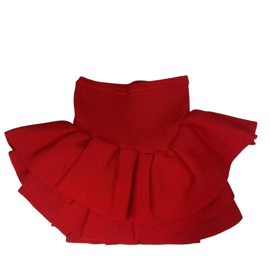 styling/スタイリング ラッフルニットベアトップ