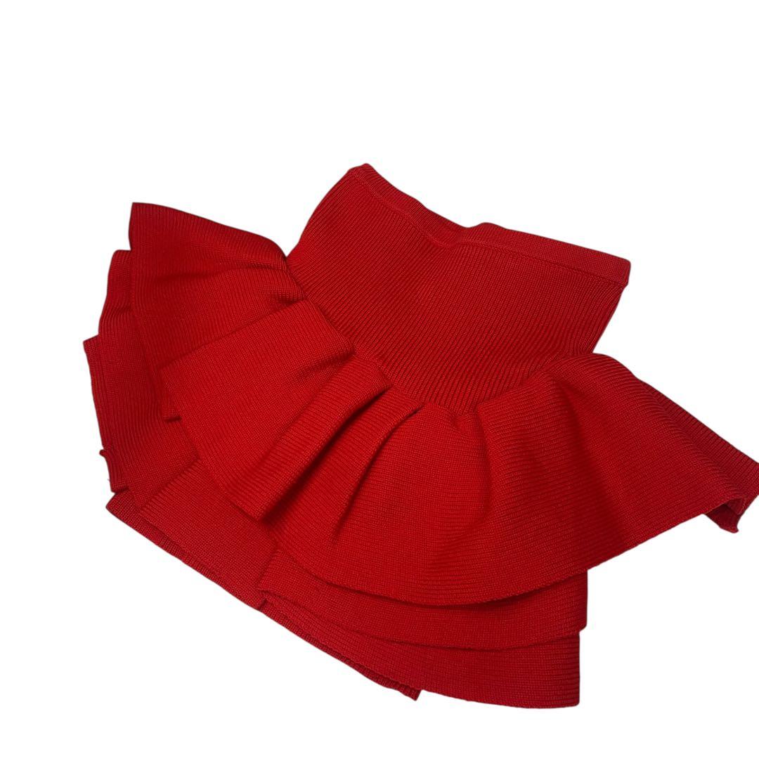 styling/スタイリング ラッフルニットベアトップ