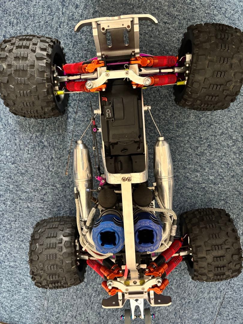 茶*＊様 hpi サベージ OS MAX 30VG ツインエンジン3スピード