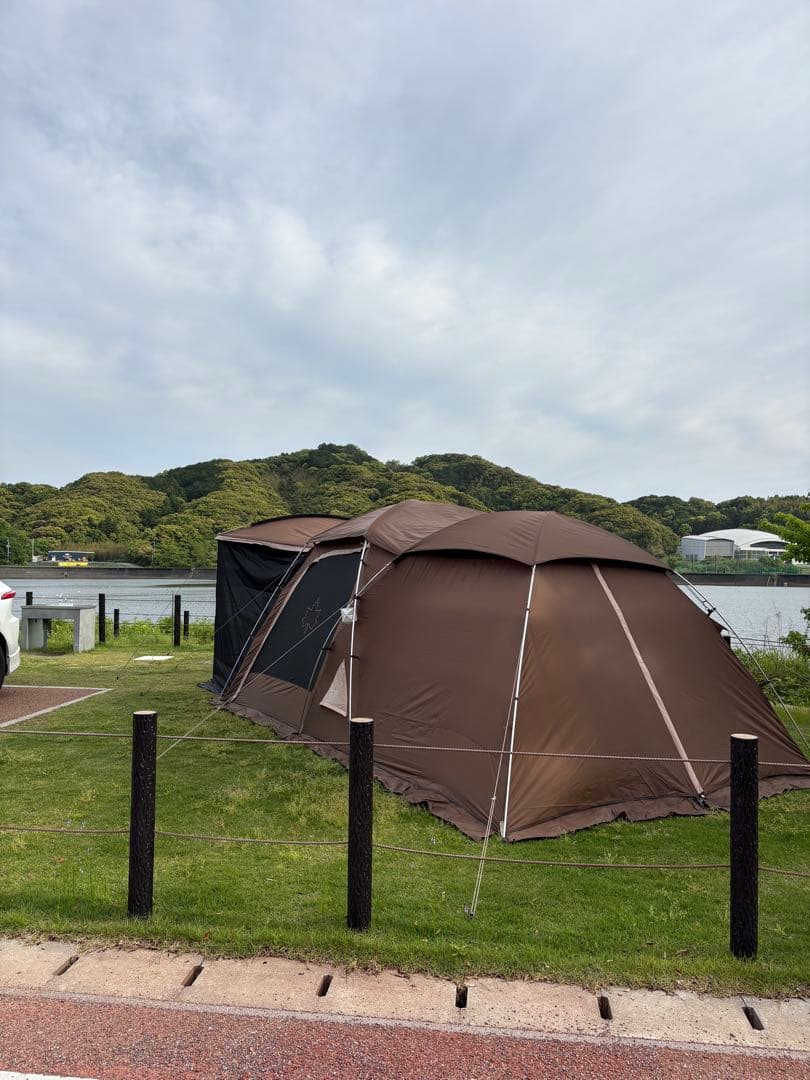 大人気ロゴス2ルームテント&虫除けメッシュ付き