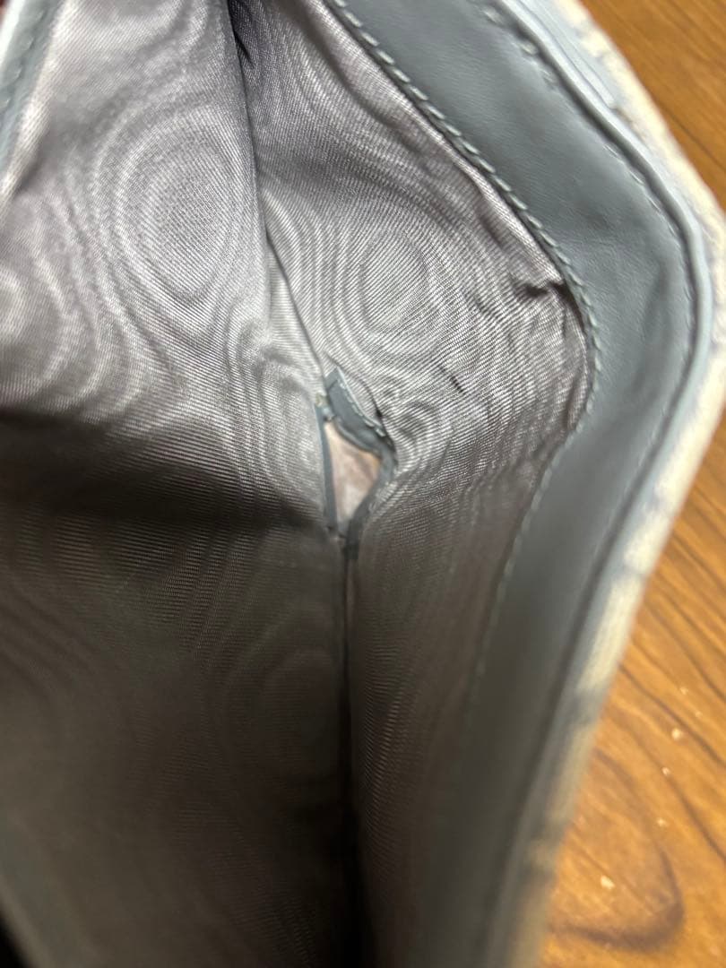 クリスチャンディオール トロッター 三つ折り財布 オブリーク サドル Dチャーム