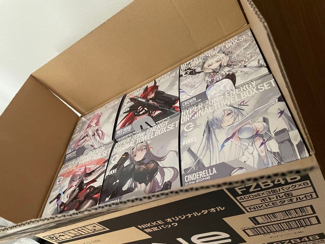 ZONe 勝利の女神:NIKKE メガニケ コラボタオル 1弾 全6種