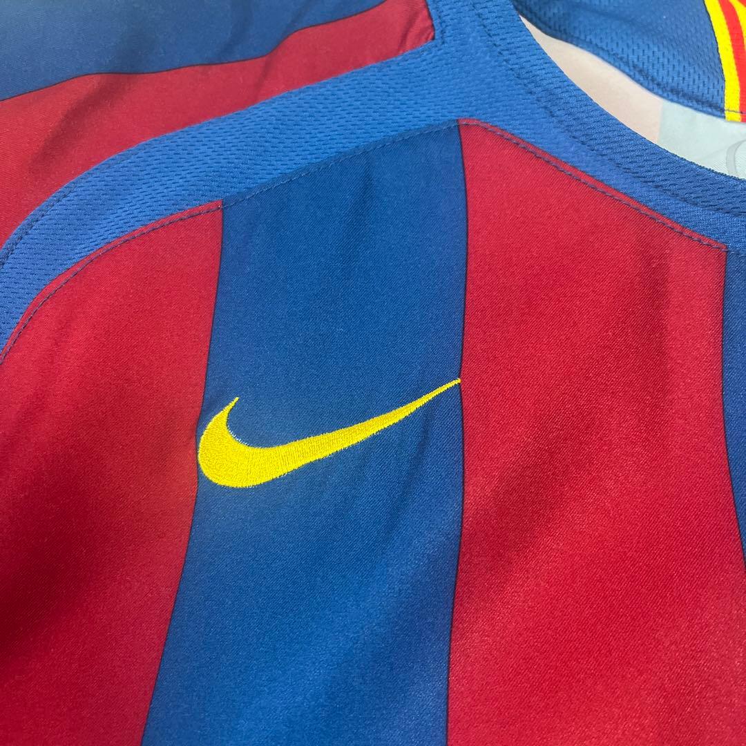 FCバルセロナ 05-06 ホームユニフォーム ロナウジーニョ #10 - メルカリ