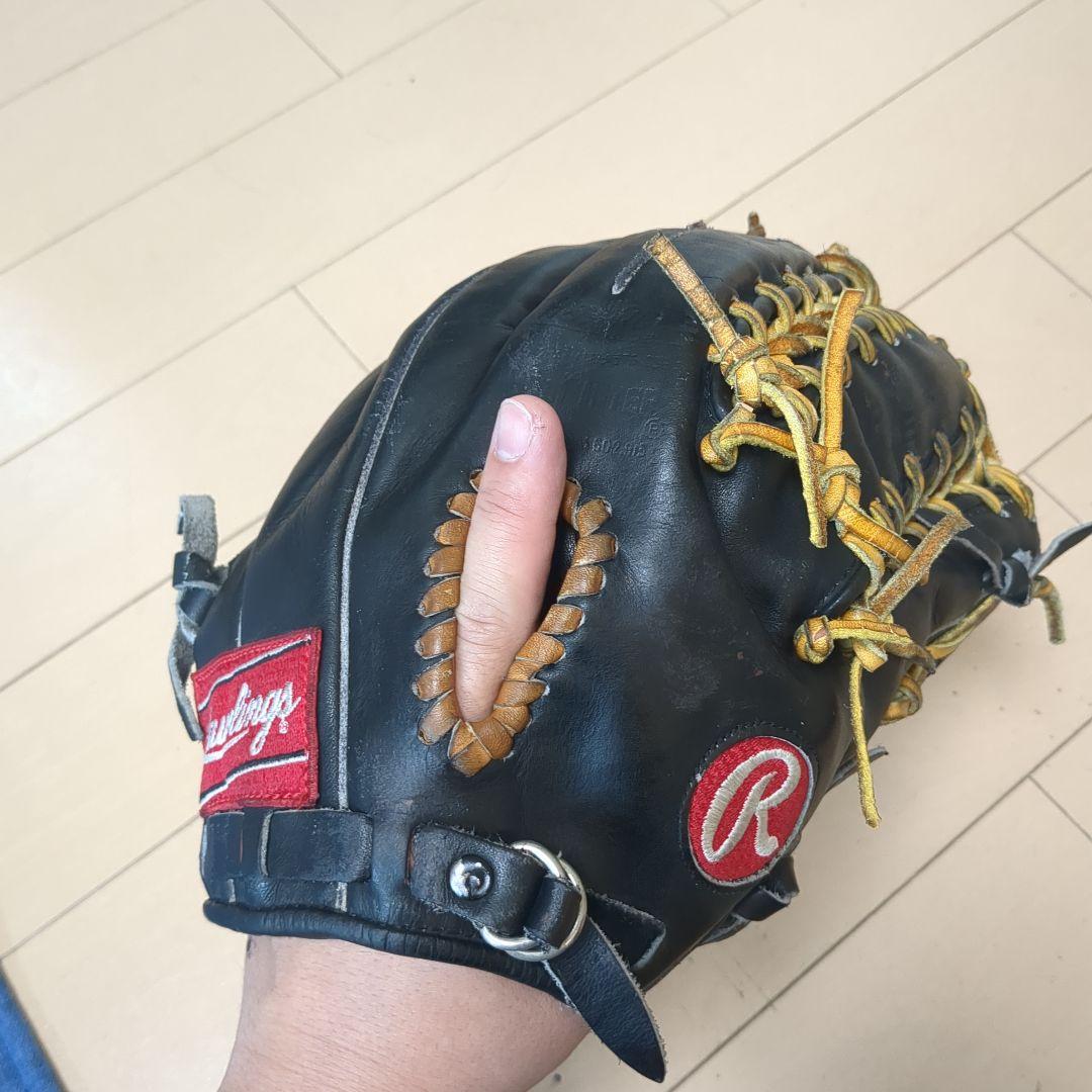 Rawlings 野球グローブ 右投げ 黒